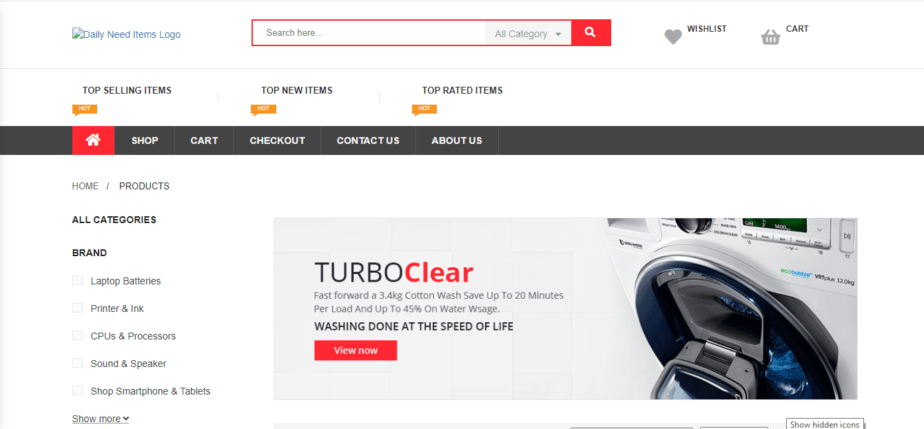 Daily Need Items E-commerce (DNI)