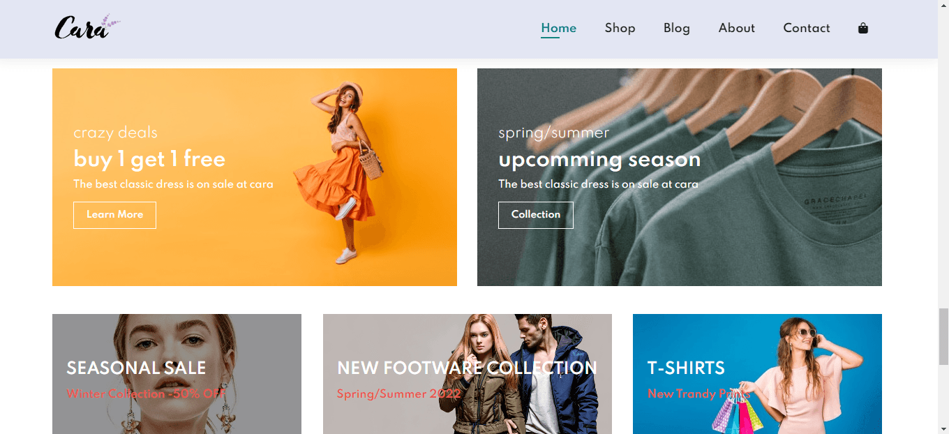 Fashion Shop E-commerce